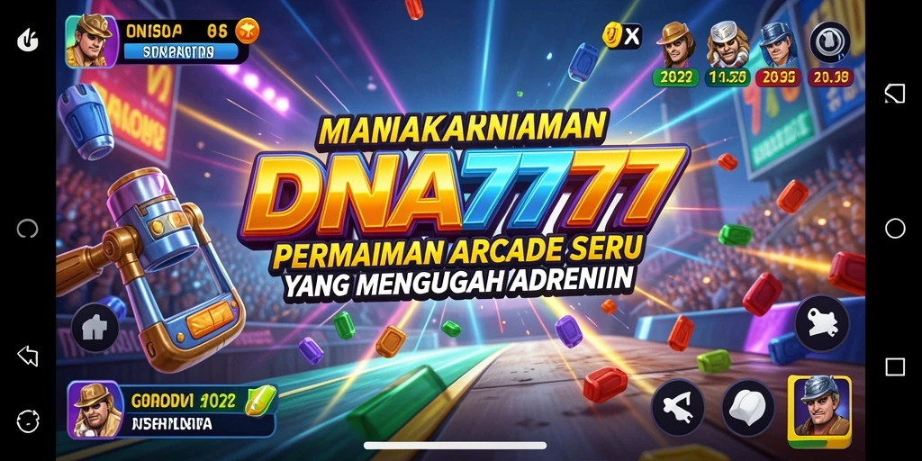 Tampilan menarik dari gameplay DNA777 yang seru.