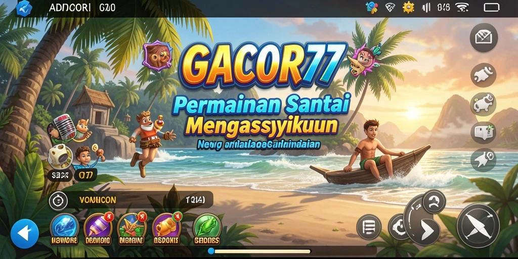 Tampilan gameplay menarik dari GACOR77 yang mengasyikkan.