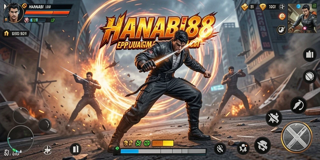 Tangkapan layar utama HANABI88 menunjukkan pertempuran seru yang mendebarkan.
