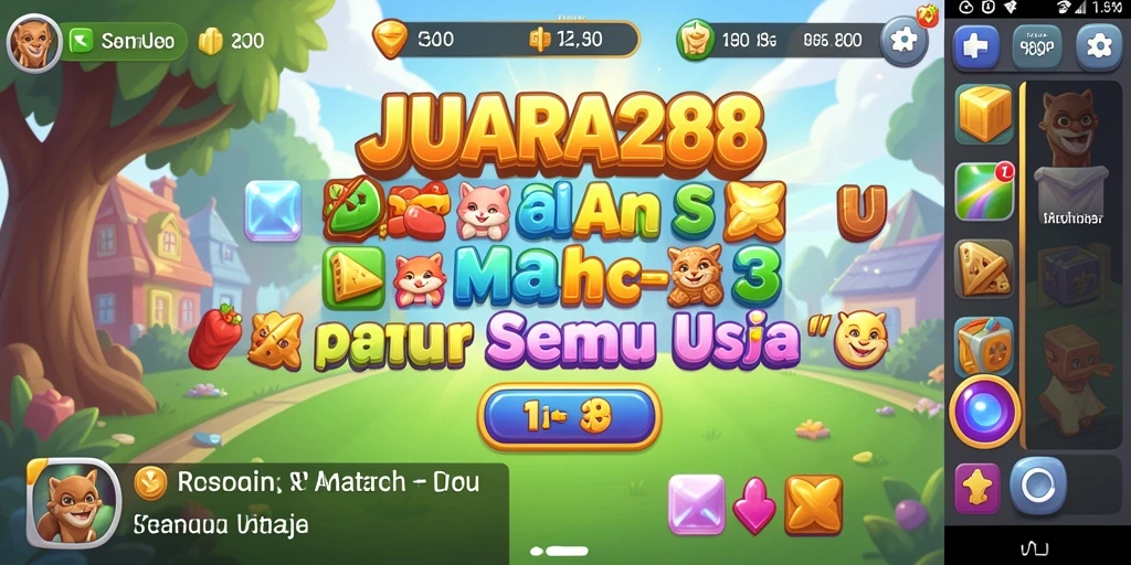 Tampilan menarik dari gameplay JUARA288 yang seru dan menantang.
