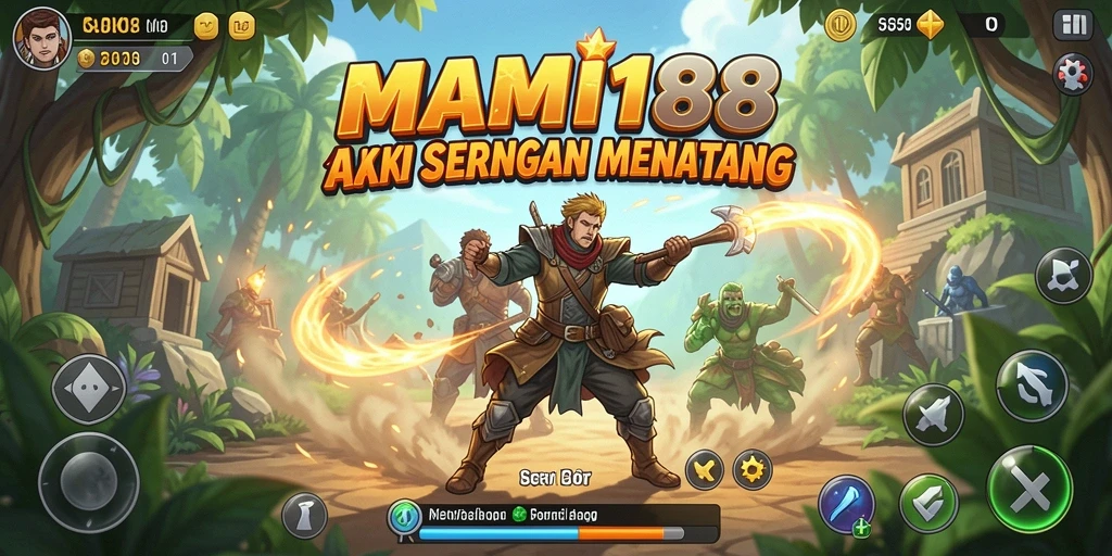Tampilan gameplay seru MAMI188 dengan aksi mendebarkan.