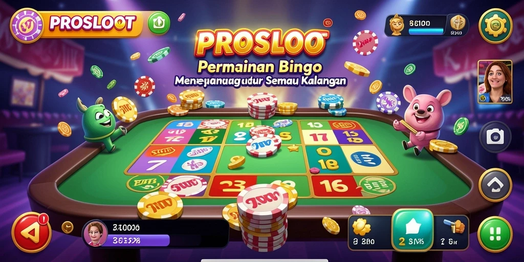 Tangkapan layar gameplay Bingo di PROSLOT yang menarik.