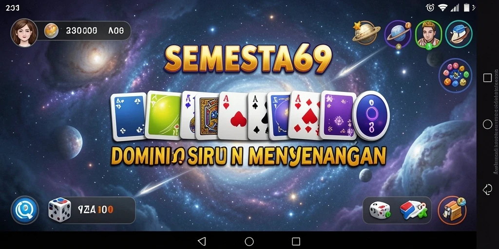 Tampilan menarik dari gameplay SEMESTA69 yang menarik bagi penggemar Domino.