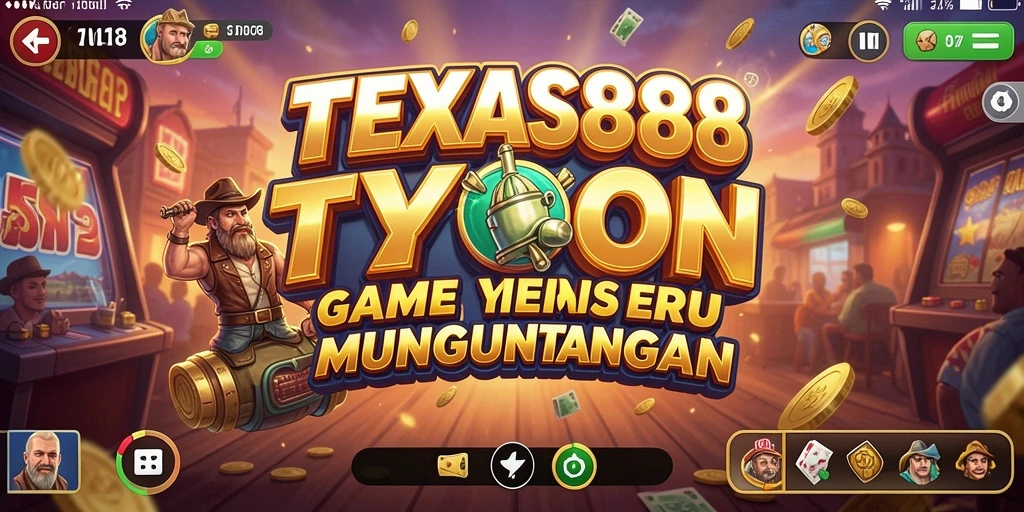 Screenshot aktivitas gameplay Tycoon di TEXAS88 yang menegangkan.